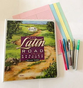 latin road volume 3 student notebook